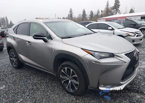 2017 Lexus Nx 200T F Sport из США, поврежденный, VIN JTJBARBZ1H2107884
